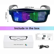 KEDAH LED Glasses Mix Color LED Beads Customize LED Glasses Non-Customize LED Glasses Neon Glasses P