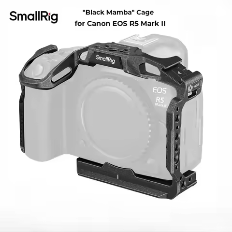 SmallRig 4975 EOS R5 Mark II "Black Mamba" HawkLock Quick Release Cage for Canon EOS R5 Mark II Cage