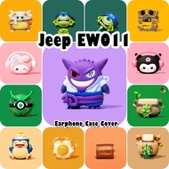 READY STOCKFor Jeep EW011 Case Casing Soft Silicone Earphone Case Anime Cartoon NO.3