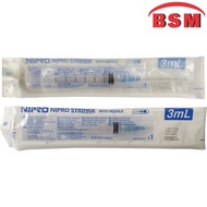 Disposable Syringe 3 Cc Nipro Spuit SPUID NIPRO 3 CC Jarum Suntik