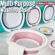 SG Foldable Basin & Pail | Portable, Space-Saving, Durable Lightweight Multi-Size