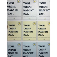 Customized Sticker Print for Birthday/Christening/Souvenir/Giveaway/Freebies