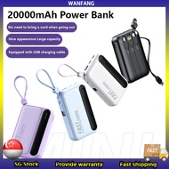 20000 Mah Mini Portable Fast Charging Power Bank  4 in 1 Powerbank