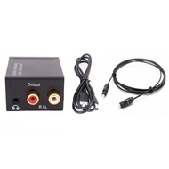 Digital Converter Spdif Coaxial/Fiber Optic To Analog Digital Audio Converter