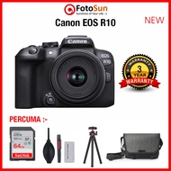 Canon EOS R10 body / 18-45mm / 18-150mm Combo + Free gift