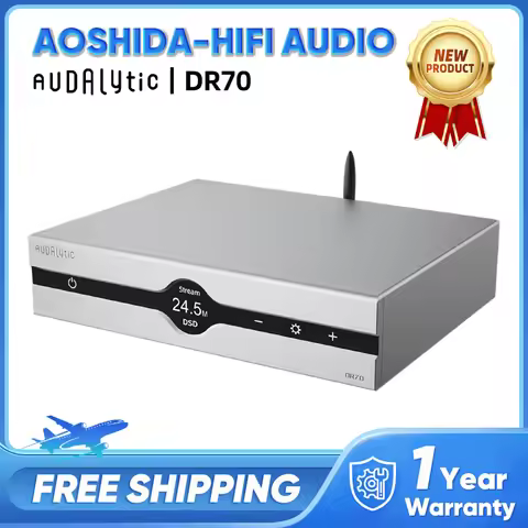 Gustard Audalytic DR70 hifi R2R Streaming DAC Digital Music Audio Decoder network streaming decoder 