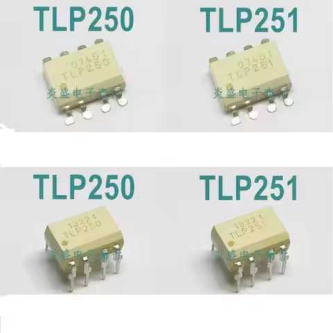 10pcs TLP250 TLP251 TLP351 TLP350 TLP358 TLP352 DIP-8 SOP-8 optoisolator