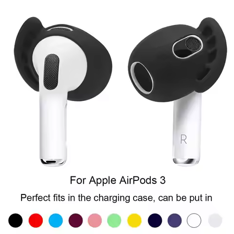 Soft Silicone Earbuds Eartips Cover Earpads for Apple AirPods 3rd Generation 2021 New Wireless Bluet