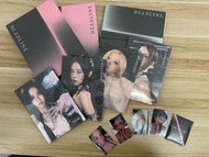Blackpink - Deadline album set（附YG特典卡&限定小卡set）