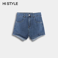 HI STYLE Women Short Jeans - Dark Blue - FVA610100 / Seluar Jeans Pendek Perempuan