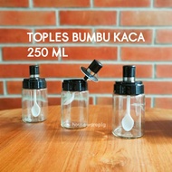 Kitchen Spice Jar - Glass Spice Jar - 250 ml Spice Jar