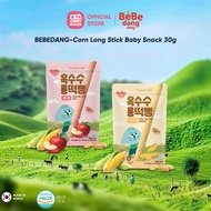 BEBEDANG Corn Long Stick Baby Snack Baby Healthy Snack Baby Food (Original/Apple) Expiry Date:2026/1