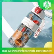 EPLAS HEAVY DUTY 1500/2000ml Grip flow Water Bottle With Straw & Handle, Botol Air, EK-1500BPA, EK-2