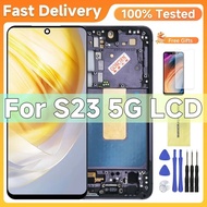 TFT Tested For Samsung S23 LCD S911 S911B S911U Display Touch Screen Digitizer For Samsung S23 5G Sc
