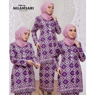 [S - 4XL ] BAJU KURUNG KEBARUNG MODERN WARNA PURPLE