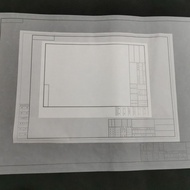 Free Shipping Framed Paper Sulfur Paper A2 A3 A4 A1Framed Sulfuric Acid Paper Drawing Paper Drawing 