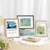 French Photo Frame Setting Table Empty Frame Wall Hanging 20cm 7 Eight Oil Painting Frame Mounting P