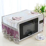 New Microwave Oven Dust Cover Oven Cover Towel Dust-Proof Oil-Proof Microwave Oven Cover Fabric Dust Cover Oven Cover