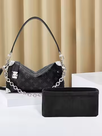 Medium Sized Box Bag Inner Pouch Suitable for LV New Side Trunk East West Suede Velvet Storage Organ