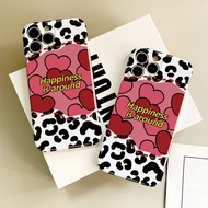 Hard Film Phone Case for Xiaomi 9 to 15,Poco X2 X3 M2 M5 F4 C31 Pro,Happiness is around.