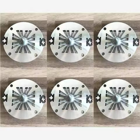 6PCS Pure Aluminum wire Replacement Diaphragm for jbl 2408H-2 Speaker Horn Driver PRX725 PRX735 8 oh
