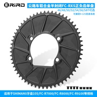 RIRO Road Bike Single Chainring Positive and Negative Chainring110BCD Aluminum Alloy CNC Closed Disc