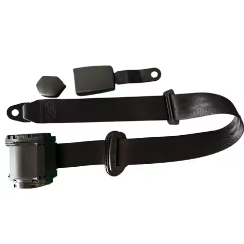 Universal Retractable Auto Safety Belt Passed Emark Certification Emergency Locking 3 Point Car Seat