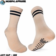 Anti-Slip Socks - Anti-Grip Yoga Pilates Sports Socks - Striped Pattern G88 - Morph.Apparel