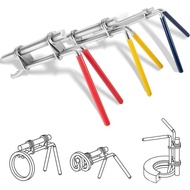 Hydraulic Seal Installation Tools - 3 Pack U-Cup Rod Seal Installation Tool Kits with Upgraded Seal 