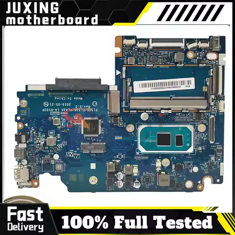 LA-H103P For LENOVO 15ARE 2020 LA-H103P Notebook Motherboard i3 i5 i7 CPU tested Laptop Mainboard