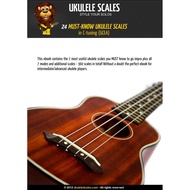 (Ukulele PDF) 24 Most Common Ukulele Scales Modes - Soprano C Tuning