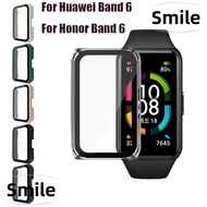 SMILE  Cover Accessories Shell Full Coverage PC Shell for Huawei Band 6 Honor Band 6