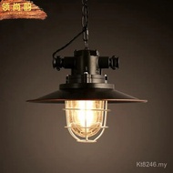 Industrial Style Chandelier Iron Art Single Head Retro Chandelier loft Bar Restaurant Dining Chandel