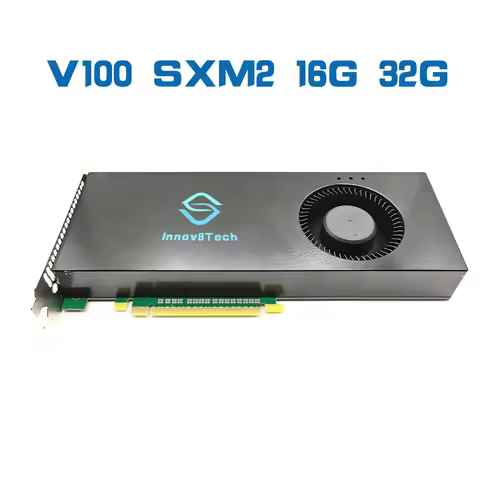Nvidia V100 16GB PCIE GPU Graphics Card SXM2 with turbofan for AI Inference Deep Learning