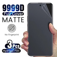 3PCS Frosted Hydrogel Film For Sharp Aquos Zero wish sense 9 8 7 6 4 2 V7 V6 R9 R8s R7s R5G Pro Plus