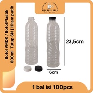 600ml Amdk water bottle | Bottle 600mlAQUA | Oil bottle 600 plastic bottle/