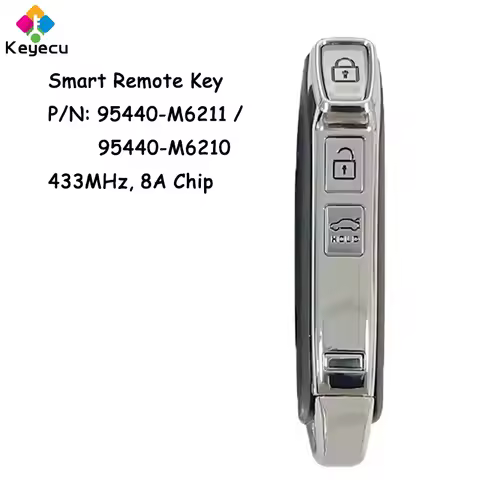 KEYECU Smart Remote Control Car Key With 3 Buttons 433MHz 8A Chip for Kia Cerato 2019 2020 2021 Fob 