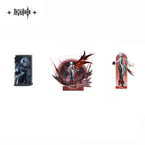 Sunsyea Official Genshin Impact Merch From miHoYo Arlecchino Acrylic Stand Ornament Anime Collection