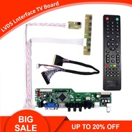 Kit Papan Kawalan Monitor Baharu untuk TV B140XW01 V5 V9 + HDMI + VGA + AV + USB LCD LED Skrin Pemac