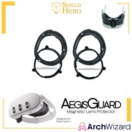 Shield Hero Magnetic Protector Lens for Meta Quest 3 0 200 250 300 350 400 450 🍭 Meta Quest 3 Accessory - ArchWizard