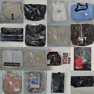 SEVENTEEN SVT BAG ECO HOLOGRAM BUCKET POUCH OFFICIAL TOTE BAG Md MERCHANDISE NEW SEALED UNSEALED UNU