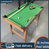 ❣✣New 36x20 Inches Mini Billiard Table For Kids Wooden Tabletop Pool Table Set Billiards Table Set