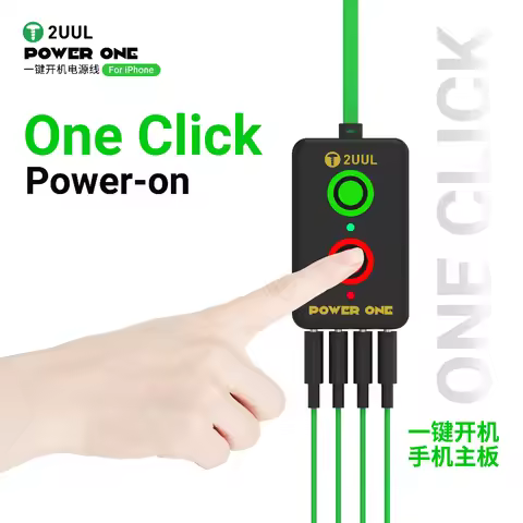 2UUL PW09 POWER ONE One Click Power on Cable for IPhone 12 13 14 15 16 Series with A15 Bionic Connec