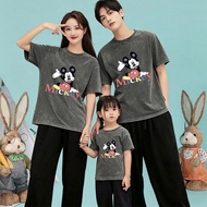 &COD RINASTUDIO Cartoon Mouse Family T-Shirt Vintage Style Wash Cloth Suitable For Photography A57 1