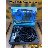 Shili ToolsWood Hole Saw Set 16pc(19-127MM)