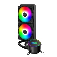 PC Cooler CPU Liquid Cooler GI-CL240VC - Black ชุดระบายความร้อนซีพียู