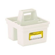 Penco Storage Caddy Small White/Handle Organizer Box Brand (HEB035-WH)