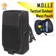 🔰SG SELLER🔰 MOLLE Tactical Waist Pouch Phone Bag Utility Handyman Tool Belt Fanny Pack Outdoor Campi