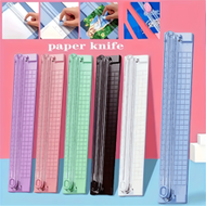 1pc Two-Way Paper Cutter Paper Cutter Inch, Cm Scale Display A4 Paper Cutter Portable Photo Cutter P