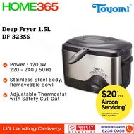 Toyomi Deep Fryer 1.5L DF323SS